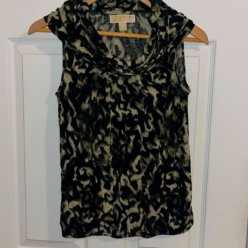 5 for $25! Michael Kors cowl neck tank blouse.